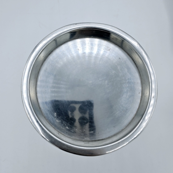 Pottery Barn Gemma Silver Tone Pillar Candle Holders - set of two - Picture 7 of 12